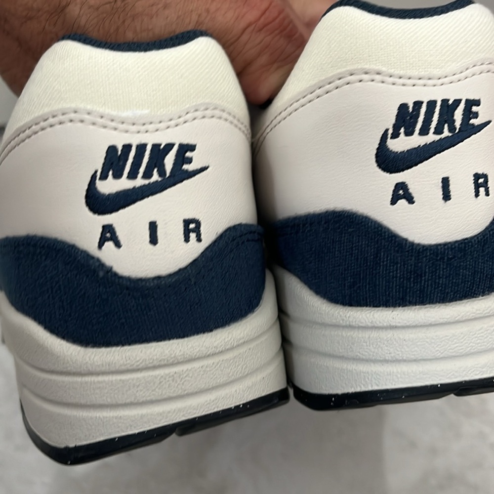 Nike Air Max 1 coconut milk blue obsidian fn6952-103 new - Picture 4 of 10